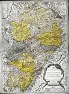 Carte du gouvernement général du comté de Bourgogne ou Franche-Comté