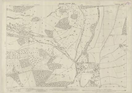 Shropshire LXX.1 (includes: Clunbury; Lydbury North) - 25 Inch Map