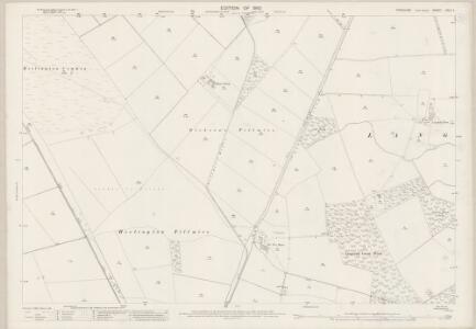 Yorkshire CXCI.4 (includes: Deighton; Fulford; Heslington; Wheldrake) - 25 Inch Map