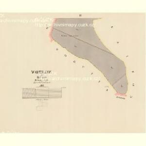 Worlow - c5513-1-003 - Kaiserpflichtexemplar der Landkarten des stabilen Katasters