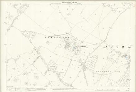 Kent XLVII.16 (includes: Goodnestone; Nonington) - 25 Inch Map