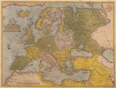 Europae [Karte], in: Theatrum orbis terrarum, S. 22.
