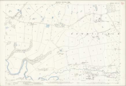 Cheshire XLII.7 (includes: Brereton; Swettenham; Twemlow) - 25 Inch Map