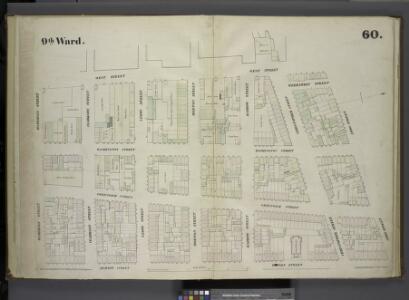 [Plate 60: Map bounded by West Street, Amos Street, Hudson Street, Hamersly Street.]
