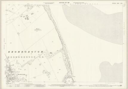 Cheshire XXIII.1 (includes: Bebington and Bromborough; Eastham) - 25 Inch Map