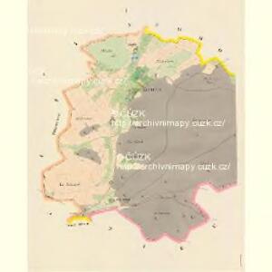 Kamena - c3011-1-001 - Kaiserpflichtexemplar der Landkarten des stabilen Katasters