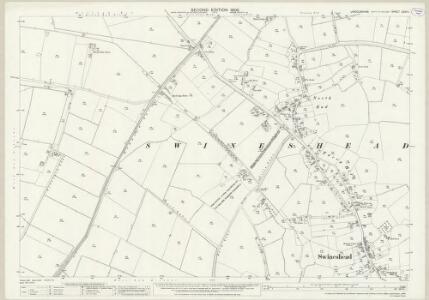 Lincolnshire CXVII.1 (includes: Kirton; Swineshead) - 25 Inch Map
