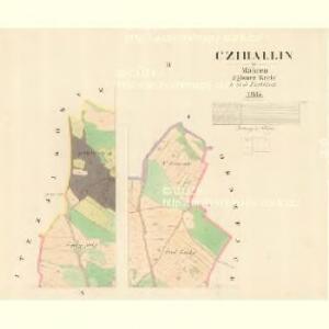 Czihallin - m0398-1-002 - Kaiserpflichtexemplar der Landkarten des stabilen Katasters