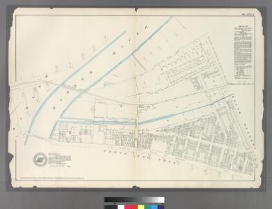 Plate 1: Map No. 441 [Bounded by Fourth Avenue, 138th Street, ... (Harlem River) Line of Water Grant, Bulkhead & Pier Line, Grove Street, Cottage Street, Old Boston Post Road or Morris Avenue.]