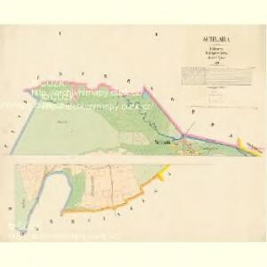 Schlada - c7003-1-001 - Kaiserpflichtexemplar der Landkarten des stabilen Katasters