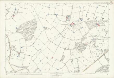 Suffolk XXXIX.6 (includes: Bramfield; Thorington) - 25 Inch Map