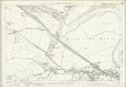 Somerset VII.9 (includes: Bitton; Bristol; Compton Dando; Hanham Abbots; Keynsham) - 25 Inch Map
