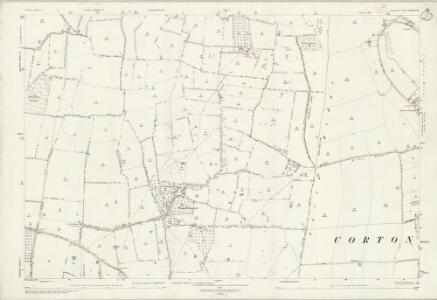 Somerset LXXIV.16 (includes: Corton Denham; Marston Magna; Queen Camel; Rimpton; Sandford Orcas; South Cadbury) - 25 Inch Map