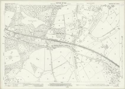 Berkshire XXXVIII.5 (includes: Earley; Winnersh; Woodley and Sandford) - 25 Inch Map