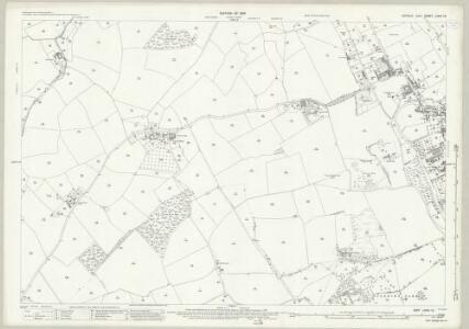 Suffolk LXXIV.13 (includes: Hadleigh; Kersey; Layham) - 25 Inch Map