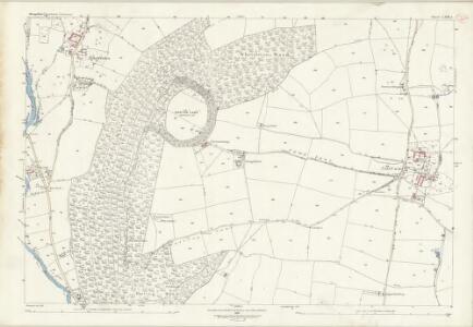 Shropshire LXXI.5 (includes: Culmington; Onibury; Stokesay) - 25 Inch Map