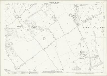 Kent XXVIII.15 (includes: Brasted; Sundridge) - 25 Inch Map