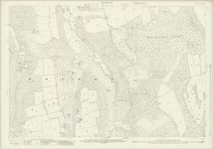 Surrey XXXIII.10 (includes: Holmwood; Wotton) - 25 Inch Map