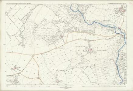 Cornwall XXIX.13 (includes: Callington; South Hill; St Ive; St Mellion) - 25 Inch Map