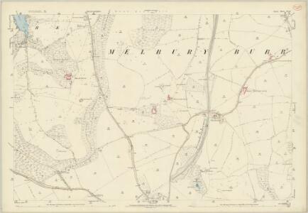 Dorset XXI.11 (includes: Batcombe; Evershot; Frome St Quintin; Melbury Bubb; Melbury Sampford) - 25 Inch Map