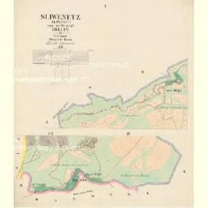 Sliwenetz (Sliwenec) - c7041-1-001 - Kaiserpflichtexemplar der Landkarten des stabilen Katasters