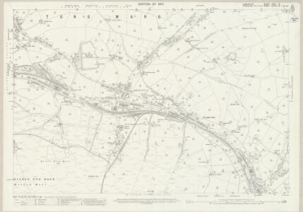 Lancashire LXXII.16 (includes: Bacup; Whitworth) - 25 Inch Map