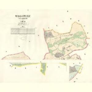Wogowitz (Wogowicze) - c8740-1-001 - Kaiserpflichtexemplar der Landkarten des stabilen Katasters