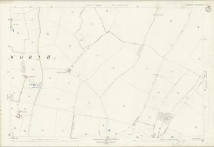 Cambridgeshire XXXIX.6 (includes: Boxworth; Childerley; Lolworth) - 25 Inch Map