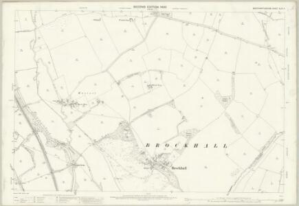 Northamptonshire XLIII.4 (includes: Brington; Brockhall; Flore; Norton; Whilton) - 25 Inch Map