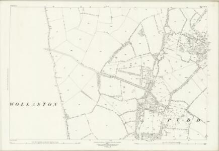 Bedfordshire III.15 (includes: Podington; Wollaston) - 25 Inch Map