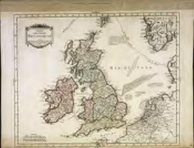 Carte des isles Britanniques