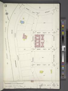 Manhattan, V. 12, Plate No. 13 [Map bounded by W. 181st St., Northern Ave., W. 177th St., Riverside Drive]