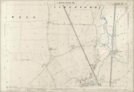 Hertfordshire VII.9 (includes: Arlesey; Hitchin Urban; Holwell; Ickleford; Pirton) - 25 Inch Map