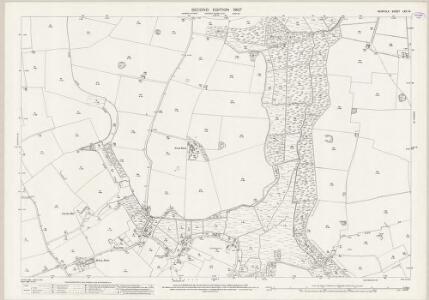 Norfolk LXV.14 (includes: Acle; Beighton; Halvergate) - 25 Inch Map