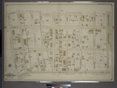 Double Page Plate No. 10, Part of Ward 24, Section 11. [Bounded by E. 181st Street, Southern Boulevard, Marmion Avenue, E. 177th Street and Lafontaine Avenue.]