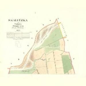 Skalitzka - m2726-1-001 - Kaiserpflichtexemplar der Landkarten des stabilen Katasters