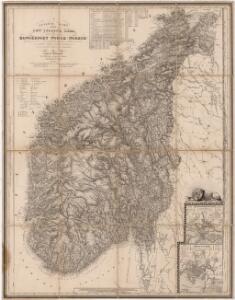 Norge 165: General Kart over den sydlige Del af Kongeriget Norge