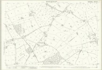 Warwickshire XXIV.14 (includes: Beoley; Tanworth in Arden) - 25 Inch Map