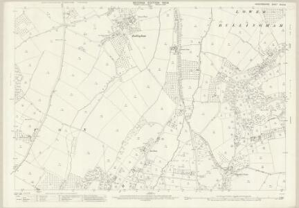 Herefordshire XXXIX.8 (includes: Dinedor; Grafton; Hereford; Lower Bullingham) - 25 Inch Map