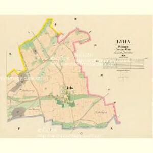 Lyha - c4080-1-002 - Kaiserpflichtexemplar der Landkarten des stabilen Katasters