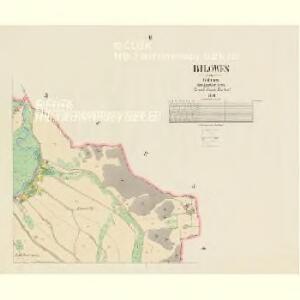 Bilowes - c0201-1-002 - Kaiserpflichtexemplar der Landkarten des stabilen Katasters