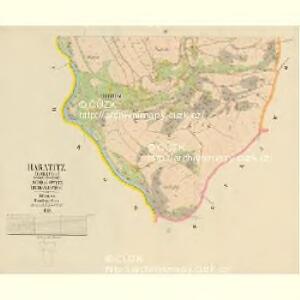 Haratitz (Haratice) - c1776-1-004 - Kaiserpflichtexemplar der Landkarten des stabilen Katasters