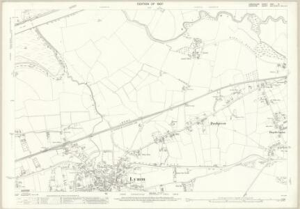 Lancashire CXVI.4 (includes: Lymm; Rixton With Glazebrook; Warburton) - 25 Inch Map