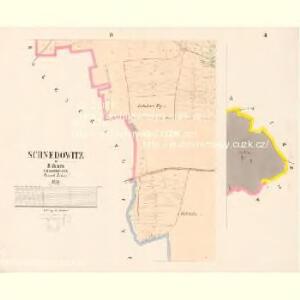 Schnedowitz - c7100-1-003 - Kaiserpflichtexemplar der Landkarten des stabilen Katasters
