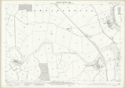 Shropshire XXXIII.2 (includes: Alberbury With Cardeston; Montford) - 25 Inch Map