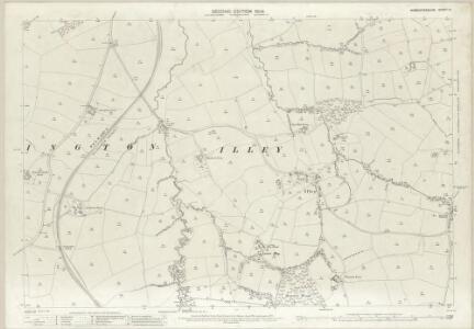Worcestershire X.1 (includes: Birmingham; Frankley; Halesowen; Hunnington; Illey; Lapal) - 25 Inch Map
