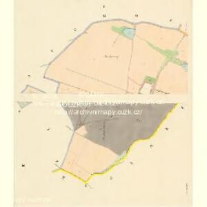 Dalleschitz (Dallessic) - c1052-1-001 - Kaiserpflichtexemplar der Landkarten des stabilen Katasters