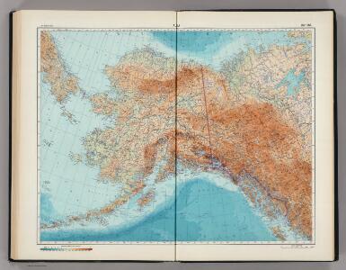 182-183.  Alaska.   The World Atlas.