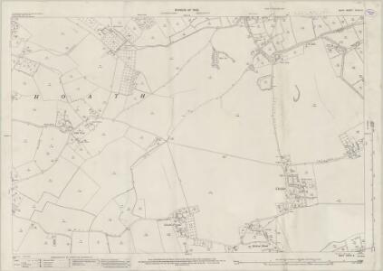 Kent XXXVI.2 (includes: Chislet; Hoath) - 25 Inch Map