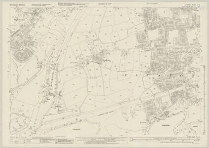 Lancashire CX.2 (includes: Carrington; Flixton; Irlam) - 25 Inch Map